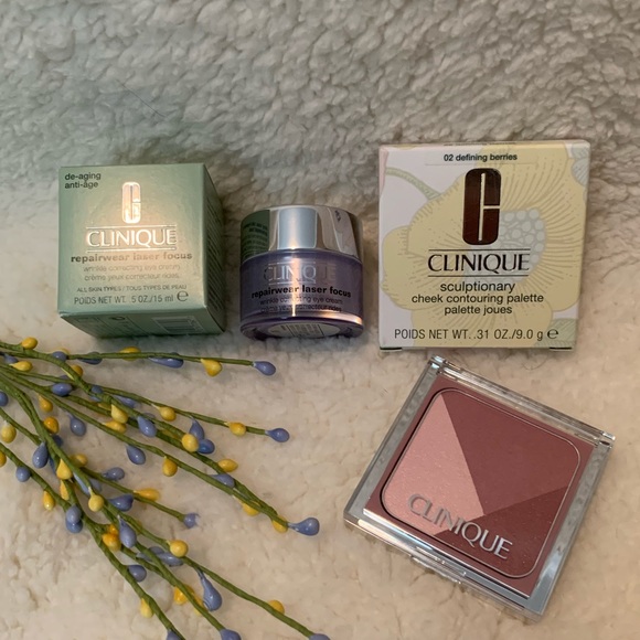 Clinique Other - CLINIQUE DUO EYE CREAM AND CHEEK BLUSH NWT!